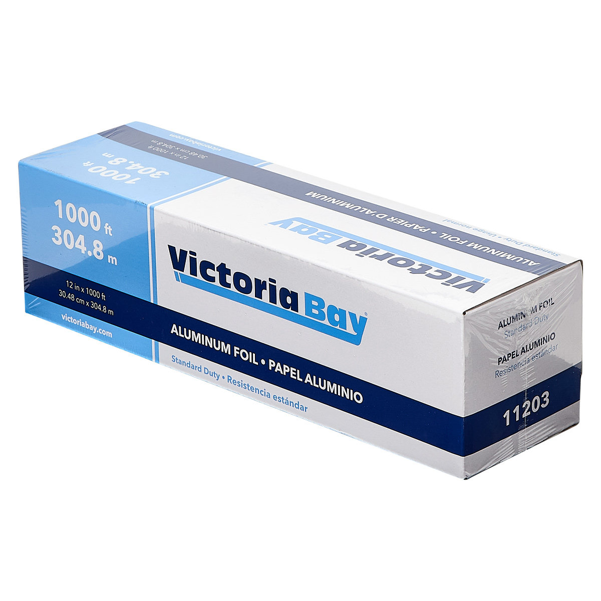 Victoria Bay Foil Roll 12IN X1000FT Aluminum Standard Duty Silver 1/Roll