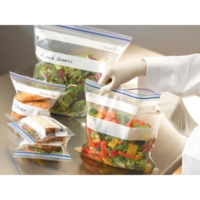 Bag 10.5X11 IN 1 GAL LDPE 2MIL Clear With Double Zip Seal Closure Label Strip 250/Case