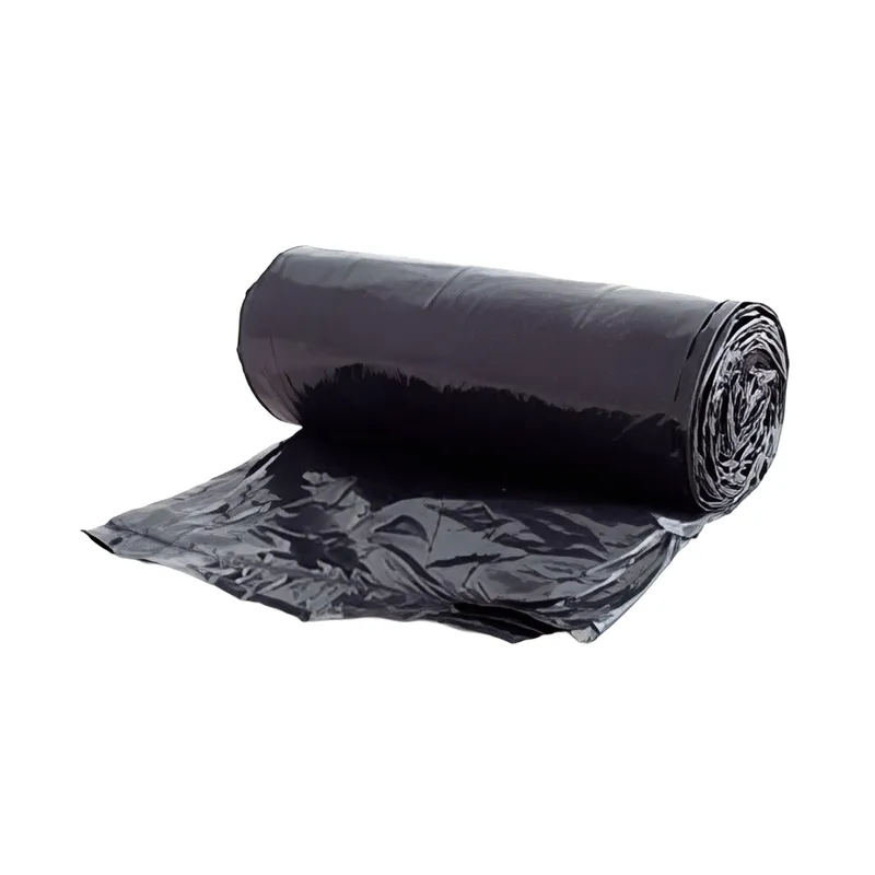 Victoria Bay Can Liner 40X46 IN 40-45 GAL Black LLDPE 1MIL Roll 100/Case